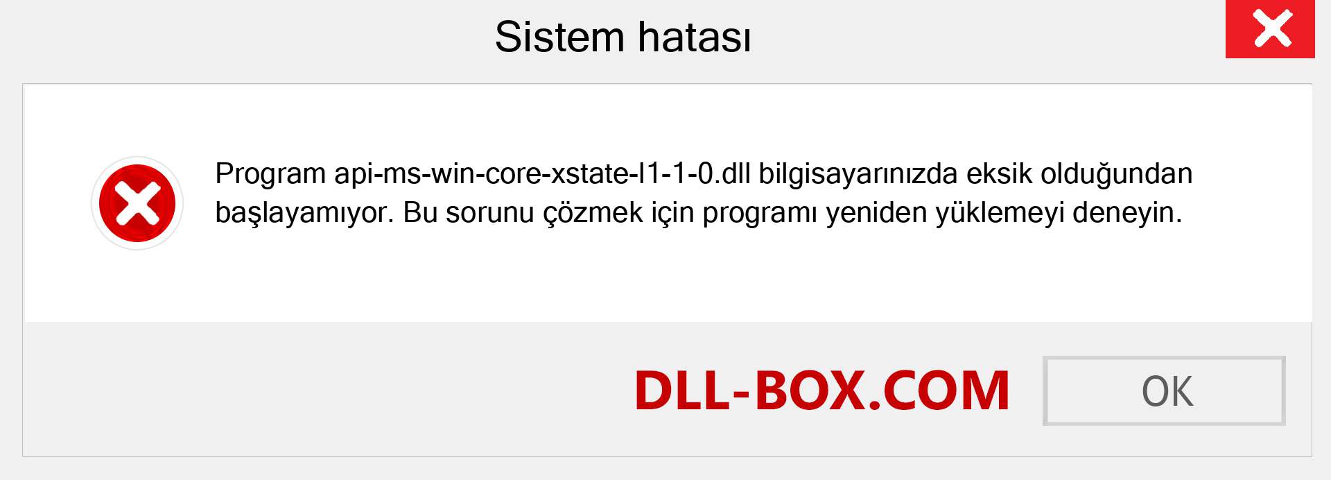 api-ms-win-core-xstate-l1-1-0.dll dosyası eksik mi? Windows 7, 8, 10 için İndirin - Windows'ta api-ms-win-core-xstate-l1-1-0 dll Eksik Hatasını Düzeltin, fotoğraflar, resimler